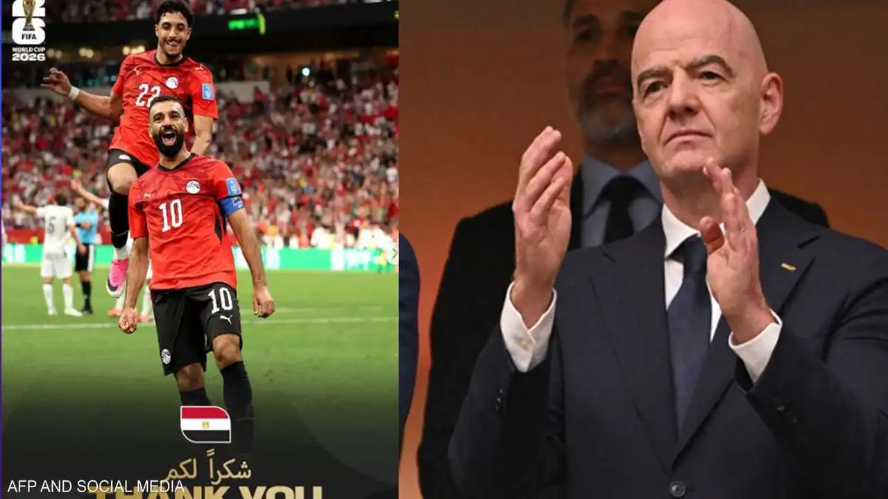 رسالة رئيس “الفيفا” إلى منتخب مصر بعد تألقه في المونديال